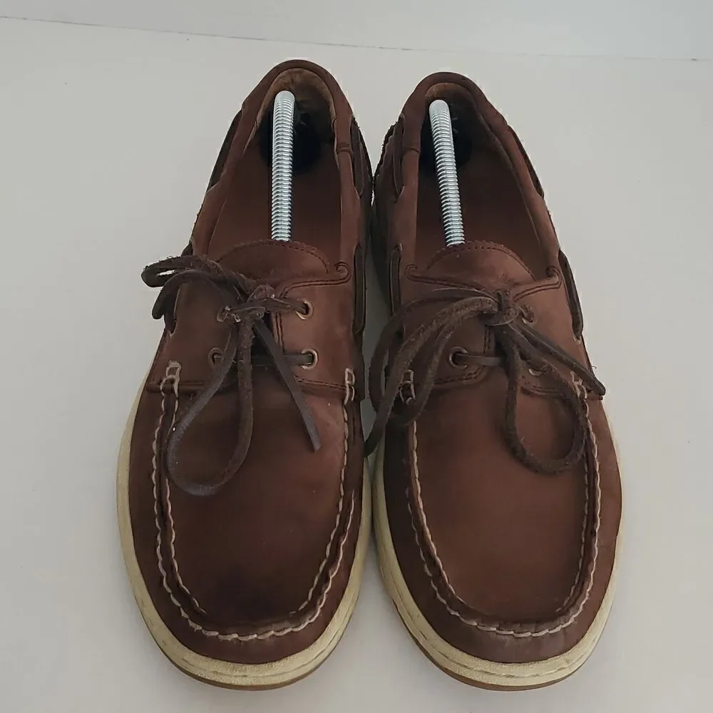 Tommy Bahama Arlington Boat Brown Leather Shoes Men’s Sz 11.5 M
